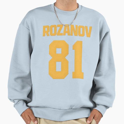 Number 81 Hockey Jersey Sweatshirt - Casual Everyday Wear Men Women - T-Shirt, Sweatshirt, Hoodie