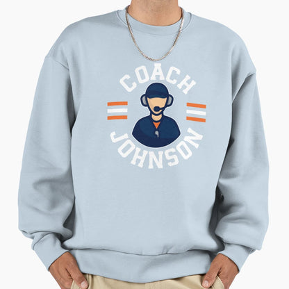 Coach Ben Johnson Chicago Bears Sweatshirt - Custom Art Print for Adults - T-Shirt, Sweatshirt, Hoodie