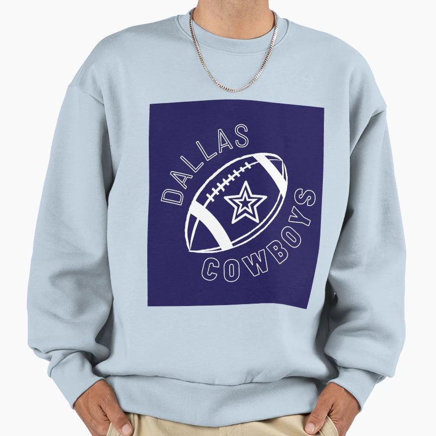 Dallas Cowboys Sweatshirt - Streetwear Style Men Women - T-Shirt, Sweatshirt, Hoodie