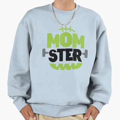 Momster Funny Halloween Mom Sweatshirt - Novelty Apparel Unisex - T-Shirt, Sweatshirt, Hoodie