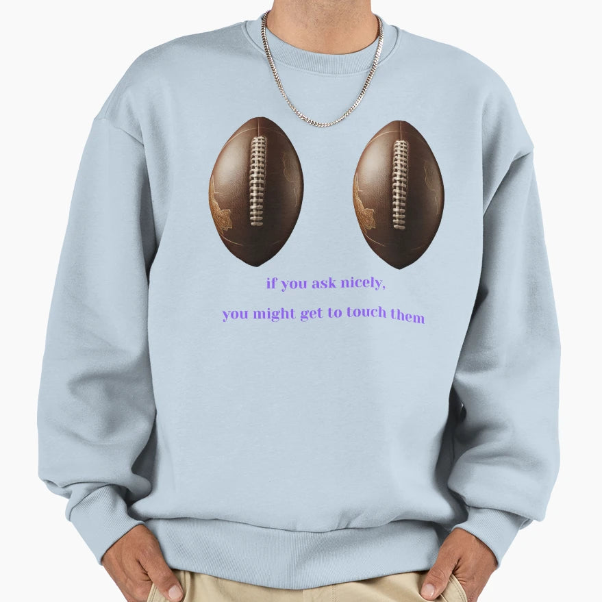 Touch Football 02 Sweatshirt - Unique Graphic Men Women - T-Shirt, Sweatshirt, Hoodie