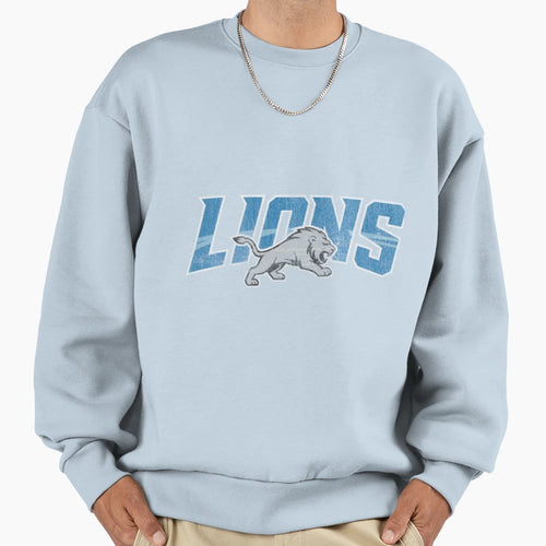 Football Detroit Lions Sweatshirt - Graphic Print for Adults - T-Shirt, Sweatshirt, Hoodie