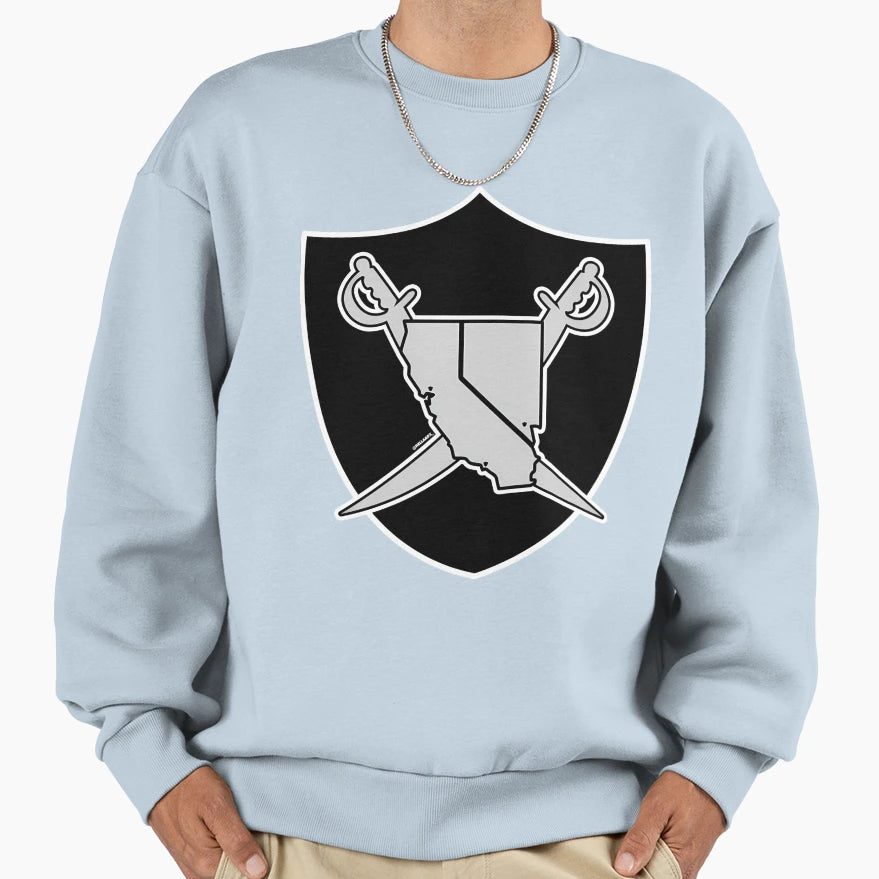 Bay To La To Las Vegas Sweatshirt - Aesthetic Graphic for Adults - T-Shirt, Sweatshirt, Hoodie