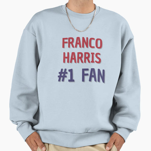 Franco Harris 1 Fan Sweatshirt - Custom Art Print Unisex - T-Shirt, Sweatshirt, Hoodie