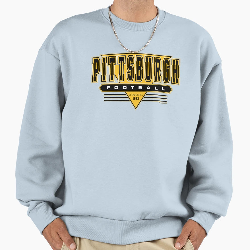 Art Pittsburgh Steelers Sweatshirt - Minimalist Print for Adults - T-Shirt, Sweatshirt, Hoodie