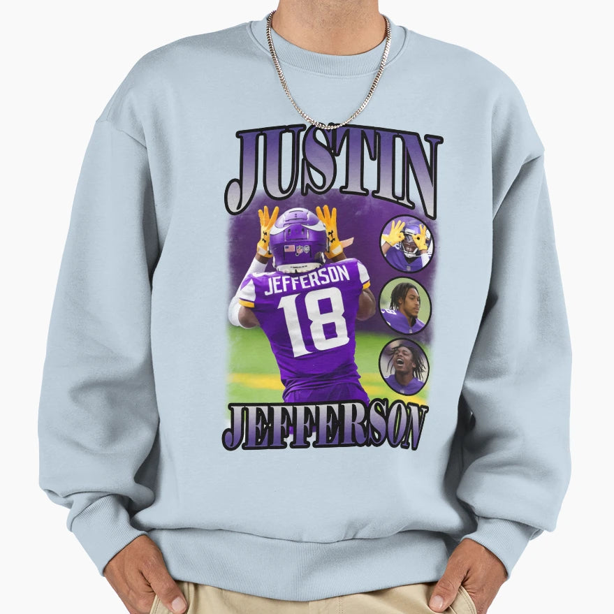 Bootleg JJ Jj18 Gift You Sweatshirt - Unique Graphic for Adults - T-Shirt, Sweatshirt, Hoodie