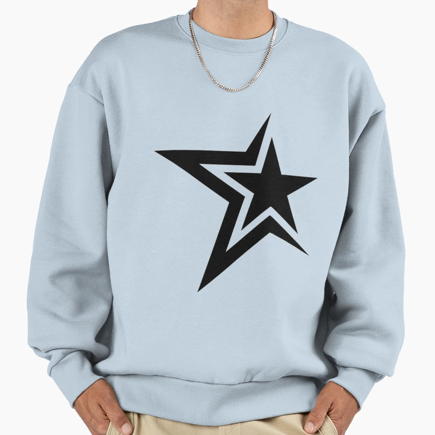 Power Stars Sweatshirt - Aesthetic Graphic Unisex - T-Shirt, Sweatshirt, Hoodie