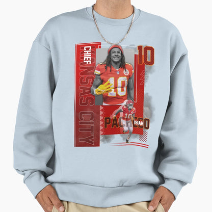 Kansas City Chiefs Isiah Sweatshirt - Casual Everyday Wear Men Women - T-Shirt, Sweatshirt, Hoodie