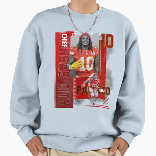 Kansas City Chiefs Isiah Sweatshirt - Casual Everyday Wear Men Women - T-Shirt, Sweatshirt, Hoodie