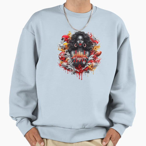 Football Sweatshirt - Casual Everyday Wear for Adults - T-Shirt, Sweatshirt, Hoodie