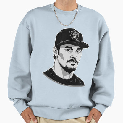 Urban Cap Portrait Street Illustration Sweatshirt - Graphic Print Men Women - T-Shirt, Sweatshirt, Hoodie