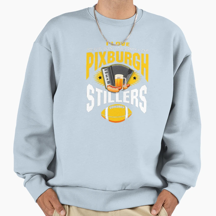 Pittsburgh Steelers Sweatshirt - Fun Novelty Design Men Women - T-Shirt, Sweatshirt, Hoodie