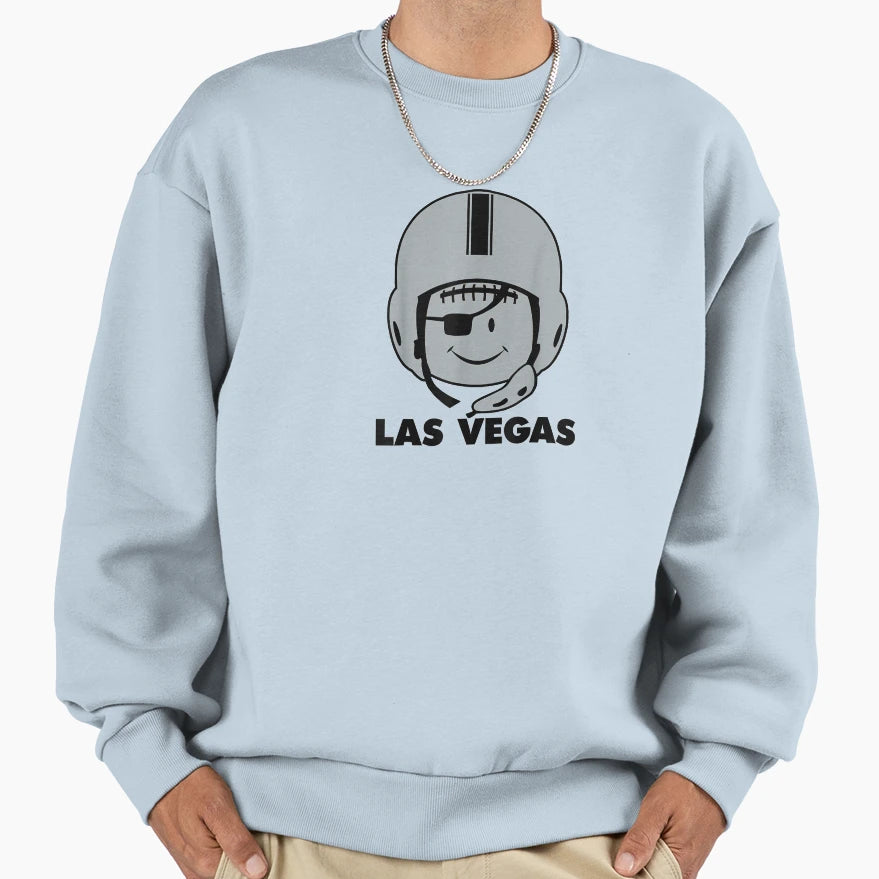 Las Vegas Smile Pirate Raider Eye Sweatshirt - Streetwear Style for Adults - T-Shirt, Sweatshirt, Hoodie