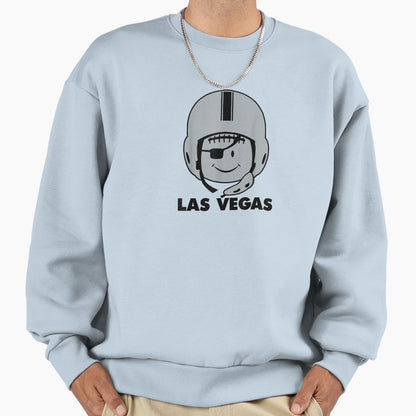 Las Vegas Smile Pirate Raider Eye Sweatshirt - Streetwear Style for Adults - T-Shirt, Sweatshirt, Hoodie
