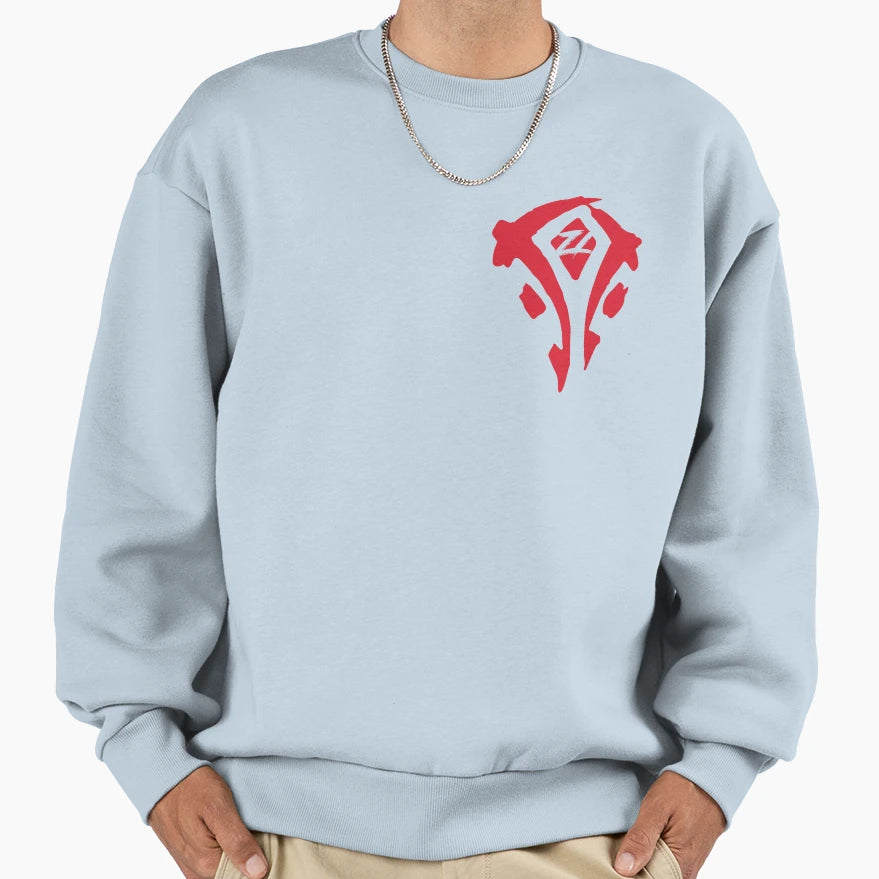 Zuglife Logo Red Sweatshirt - Streetwear Style Men Women - T-Shirt, Sweatshirt, Hoodie