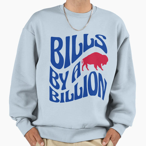 Bills Sweatshirt - Graphic Print Men Women - T-Shirt, Sweatshirt, Hoodie