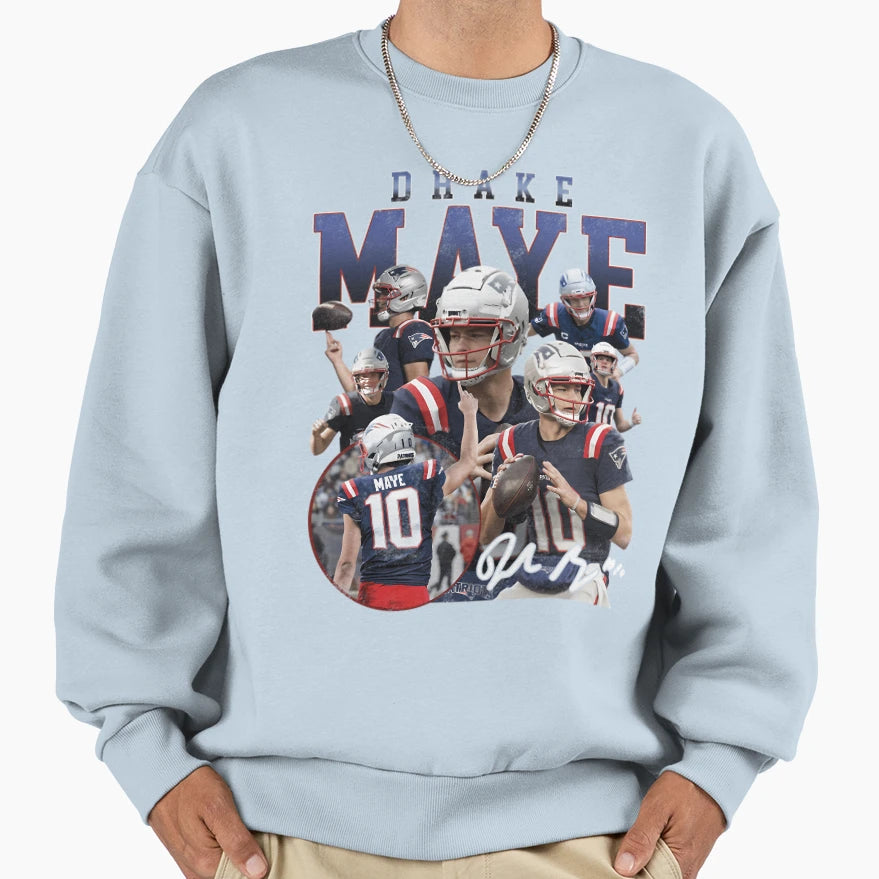 Drake Maye Sweatshirt - Novelty Apparel Men Women - T-Shirt, Sweatshirt, Hoodie