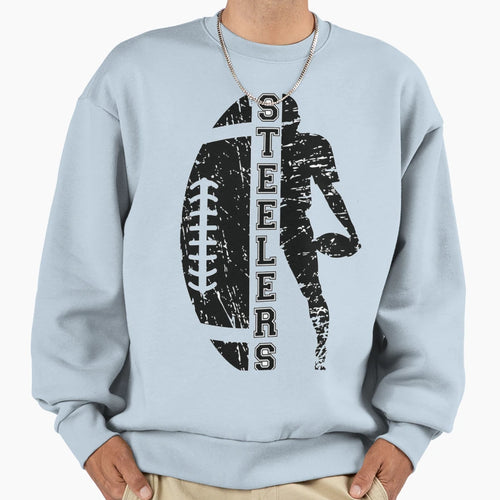 Steelers Sweatshirt - Casual Everyday Wear Men Women - T-Shirt, Sweatshirt, Hoodie