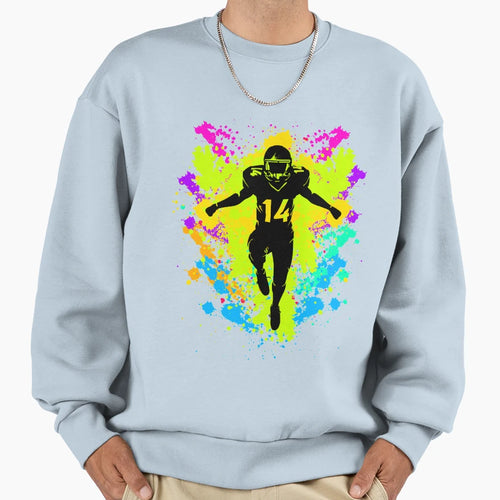 Field And Couch Front Tv American Sweatshirt - Novelty Apparel Men Women - T-Shirt, Sweatshirt, Hoodie