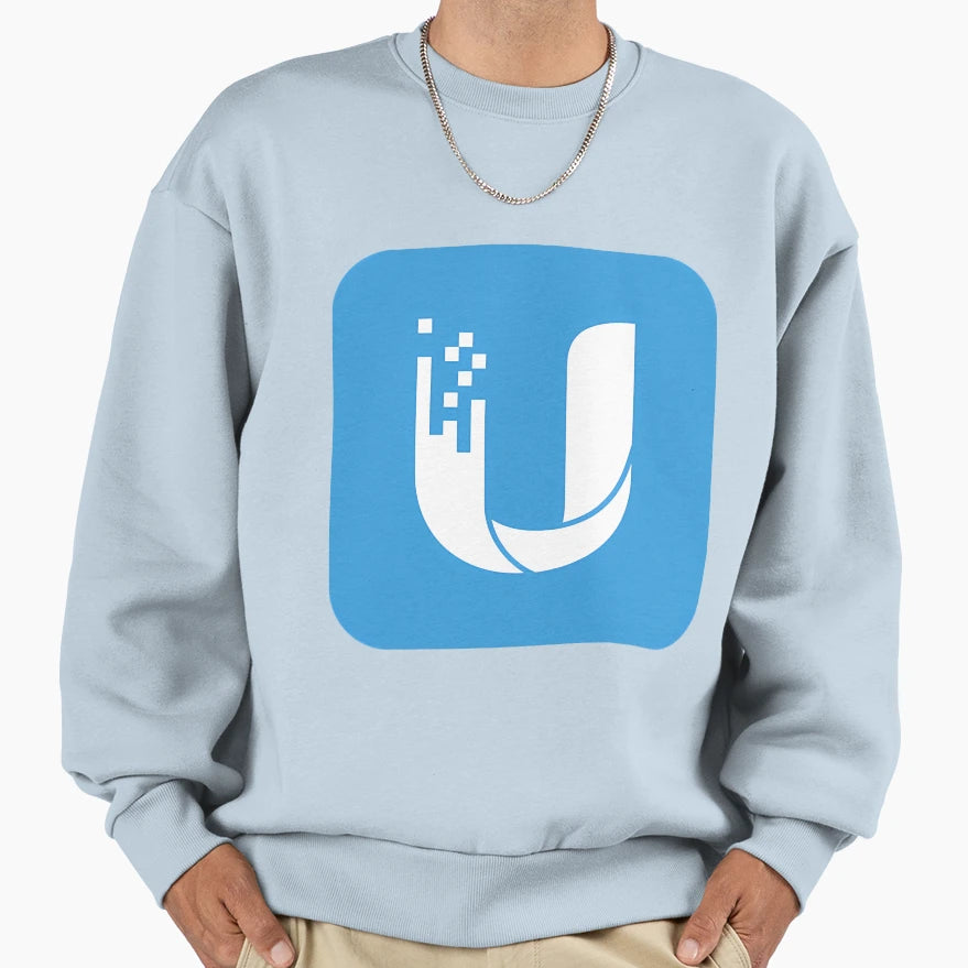 Ubiquiti Logo Sweatshirt - Graphic Print Men Women - T-Shirt, Sweatshirt, Hoodie