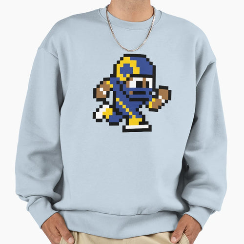 Los Angeles Rams Tecmo Super Bowl Sweatshirt - Aesthetic Graphic Unisex - T-Shirt, Sweatshirt, Hoodie
