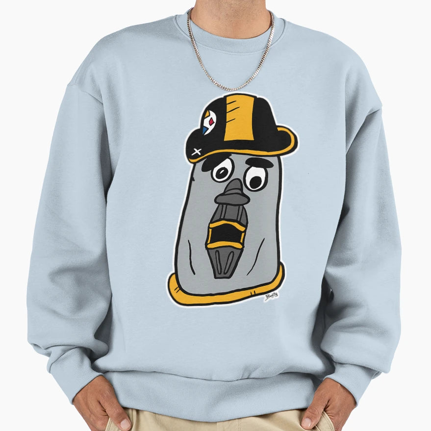 Steely Mcbeam Steelers Sweatshirt - Custom Art Print Men Women - T-Shirt, Sweatshirt, Hoodie