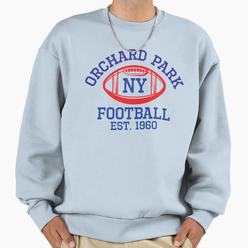 Orchard Park New York Football Team Sweatshirt - Unique Graphic Unisex - T-Shirt, Sweatshirt, Hoodie