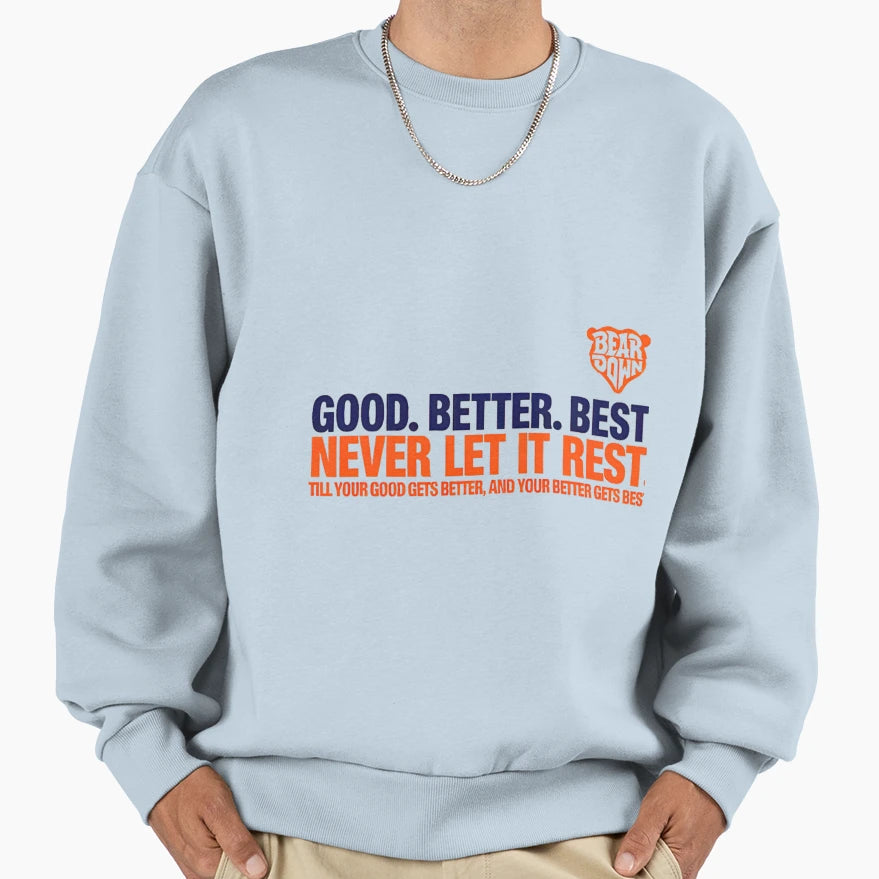 Bear Down Teen Sweatshirt - Minimalist Print Unisex - T-Shirt, Sweatshirt, Hoodie