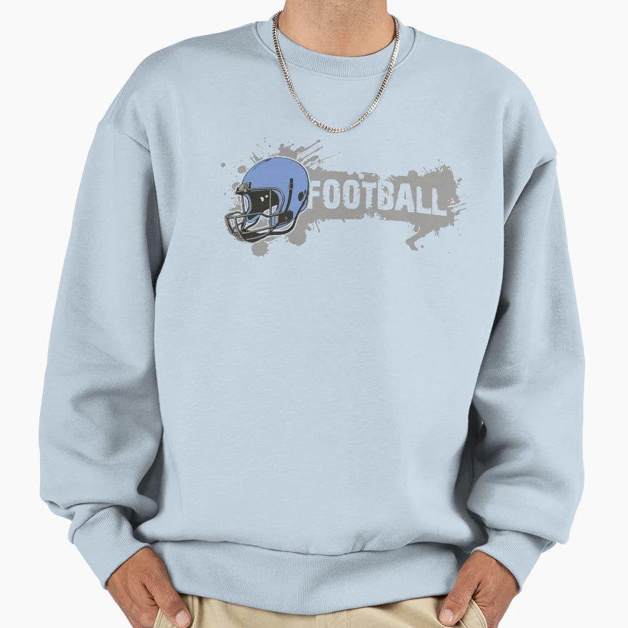 Football Sweatshirt - Streetwear Style Men Women - T-Shirt, Sweatshirt, Hoodie