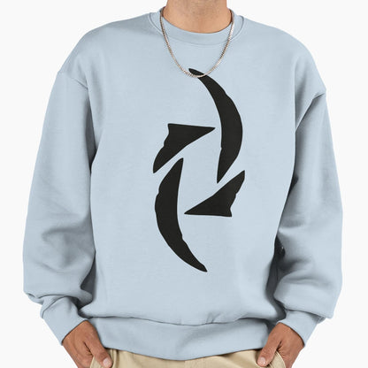 Black Logo Halestrom Sweatshirt - Novelty Apparel Men Women - T-Shirt, Sweatshirt, Hoodie