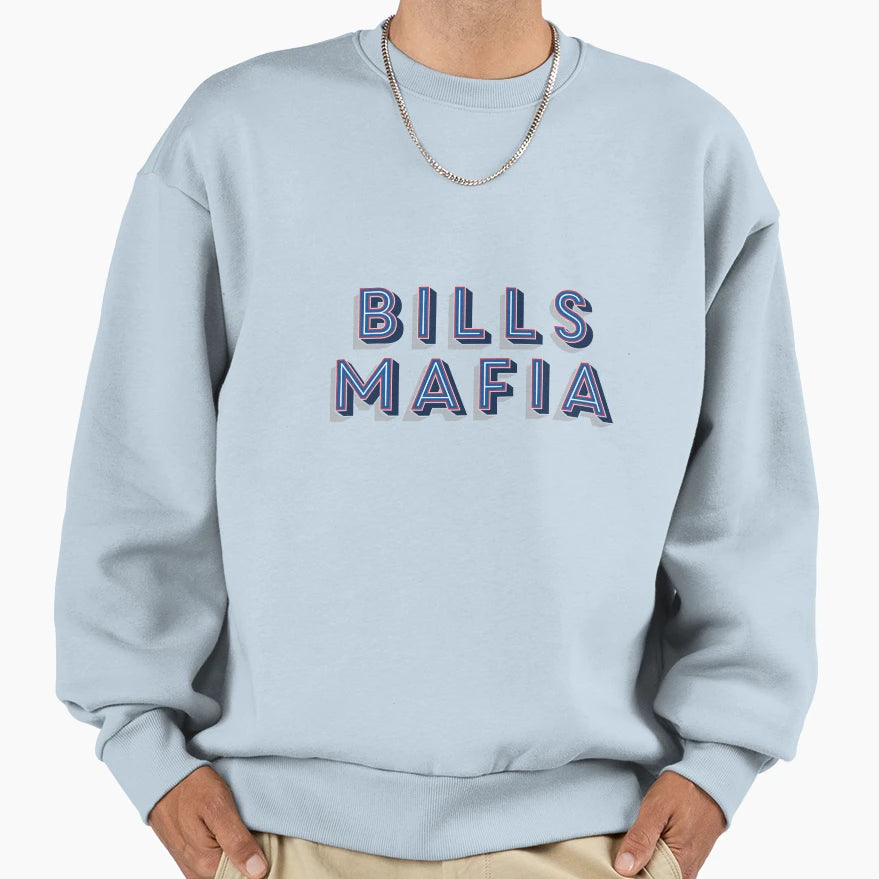 Bills Mafia Sweatshirt - Aesthetic Graphic Men Women - T-Shirt, Sweatshirt, Hoodie