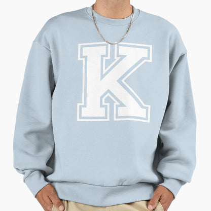 Letter K Alphabet Sweatshirt - Novelty Apparel for Adults - T-Shirt, Sweatshirt, Hoodie