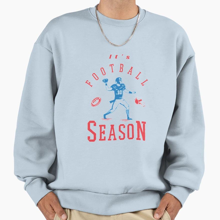Football Big Match Colors Usa I Sweatshirt - Aesthetic Graphic for Adults - T-Shirt, Sweatshirt, Hoodie