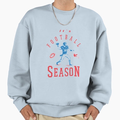 Football Big Match Colors Usa I Sweatshirt - Aesthetic Graphic for Adults - T-Shirt, Sweatshirt, Hoodie