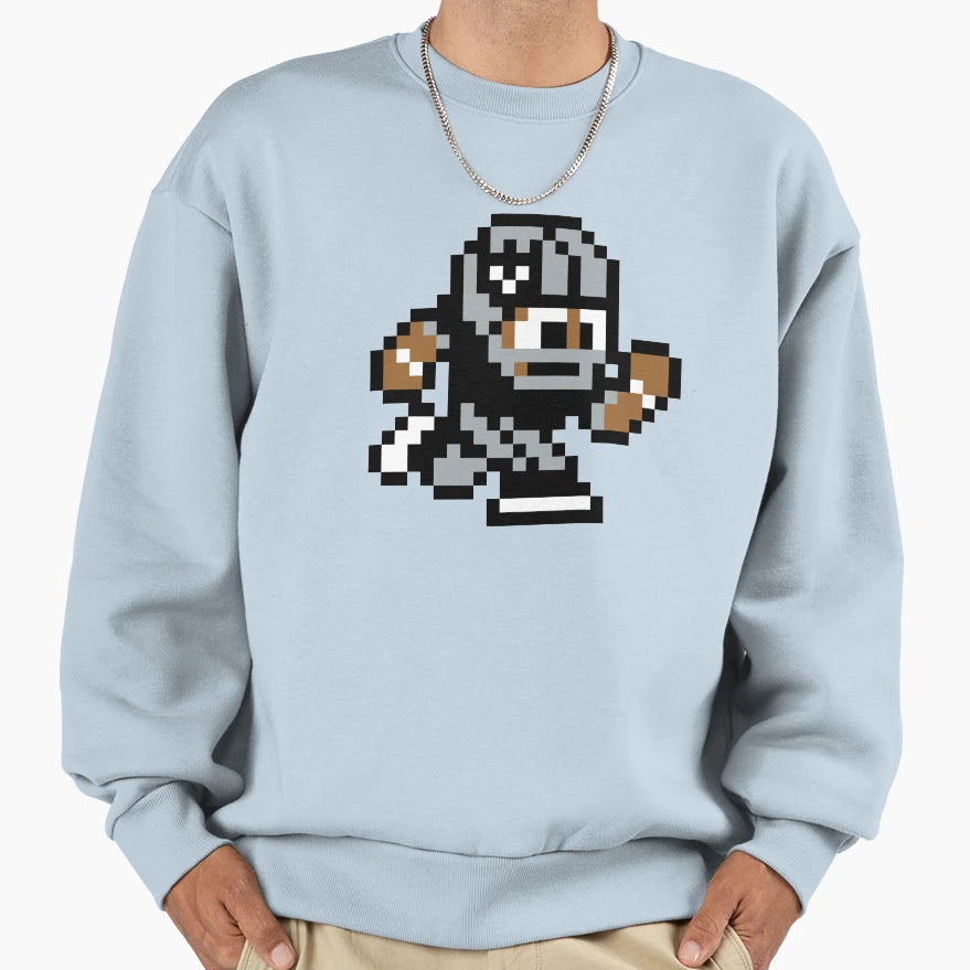 Las Vegas Raiders Tecmo Super Bowl Sweatshirt - Custom Art Print Unisex - T-Shirt, Sweatshirt, Hoodie