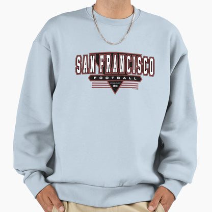 San Francisco Football 49Ers Sweatshirt - Novelty Apparel Men Women - T-Shirt, Sweatshirt, Hoodie