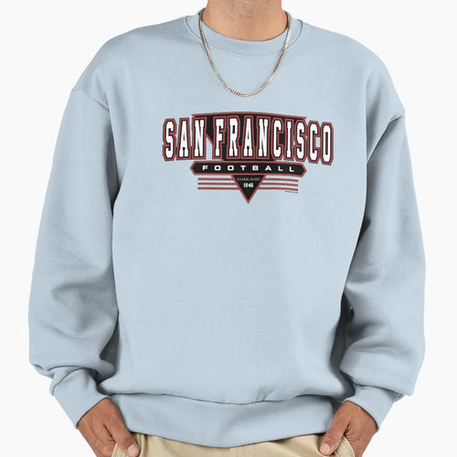 San Francisco Football 49Ers Sweatshirt - Novelty Apparel Men Women - T-Shirt, Sweatshirt, Hoodie