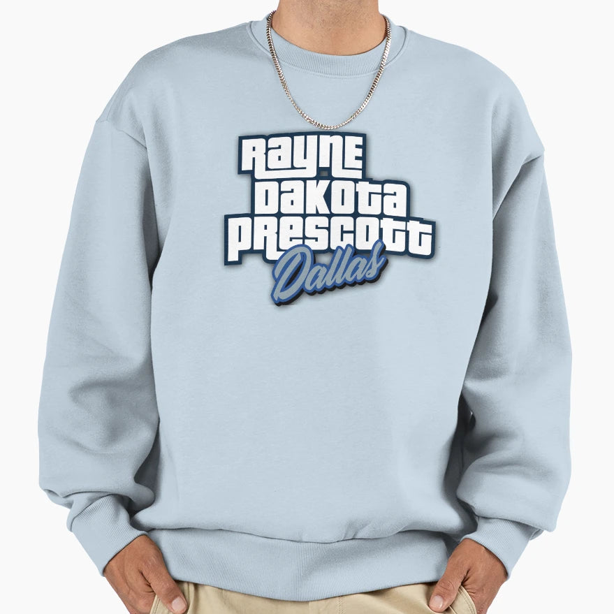 Rayne Dakota Sweatshirt - Trendy Graphic for Adults - T-Shirt, Sweatshirt, Hoodie