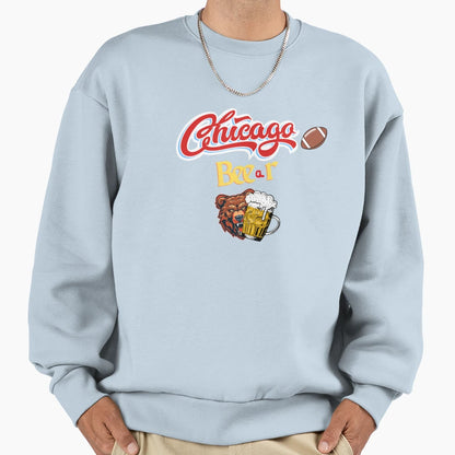 Bee Ar Chicago Urban Artwear Sweatshirt - Streetwear Style for Adults - T-Shirt, Sweatshirt, Hoodie