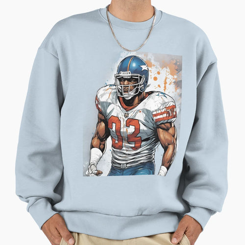 American Football Jersey Sweatshirt - Trendy Graphic Men Women - T-Shirt, Sweatshirt, Hoodie