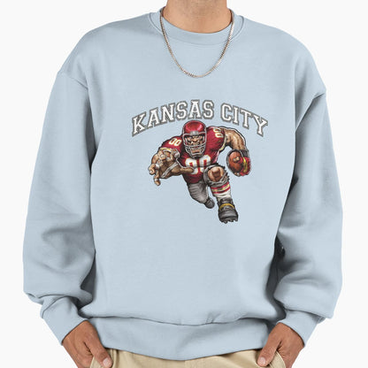 Kansas City Football Sweatshirt - Novelty Apparel Men Women - T-Shirt, Sweatshirt, Hoodie