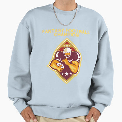 Fantasy Football Champion Sweatshirt - Trendy Graphic for Adults - T-Shirt, Sweatshirt, Hoodie