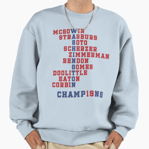 Washington Baseball 2019 Sweatshirt - Custom Art Print for Adults - T-Shirt, Sweatshirt, Hoodie