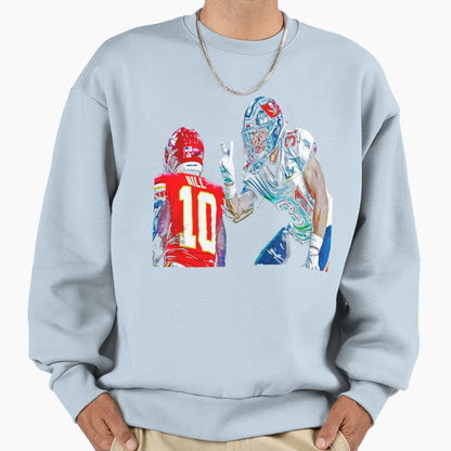 Antoine Winfield Jr Peace Out Sweatshirt - Fun Novelty Design for Adults - T-Shirt, Sweatshirt, Hoodie