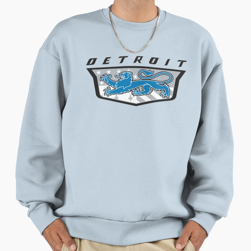 Detroit Foot Ball Cats Sweatshirt - Fun Novelty Design Unisex - T-Shirt, Sweatshirt, Hoodie