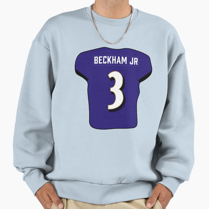 Odell Beckham Jr Jersey Sweatshirt - Casual Everyday Wear for Adults - T-Shirt, Sweatshirt, Hoodie