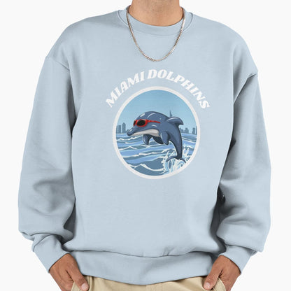 Miami Dolphins Sweatshirt - Streetwear Style Men Women - T-Shirt, Sweatshirt, Hoodie