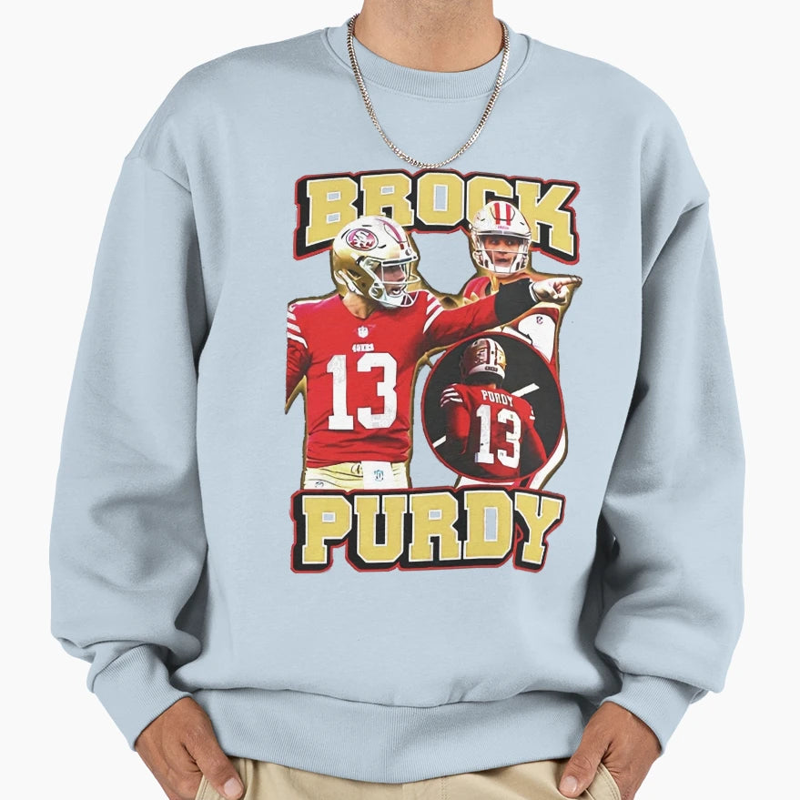 BP Football 49Ers Sweatshirt - Novelty Apparel for Adults - T-Shirt, Sweatshirt, Hoodie