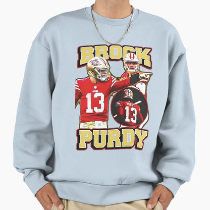 BP Football 49Ers Sweatshirt - Novelty Apparel for Adults - T-Shirt, Sweatshirt, Hoodie