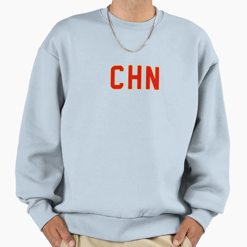 Chn China Red Gold Sweatshirt - Casual Everyday Wear Unisex - T-Shirt, Sweatshirt, Hoodie